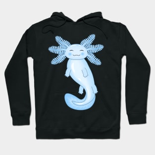 Blue Axolotl Hoodie